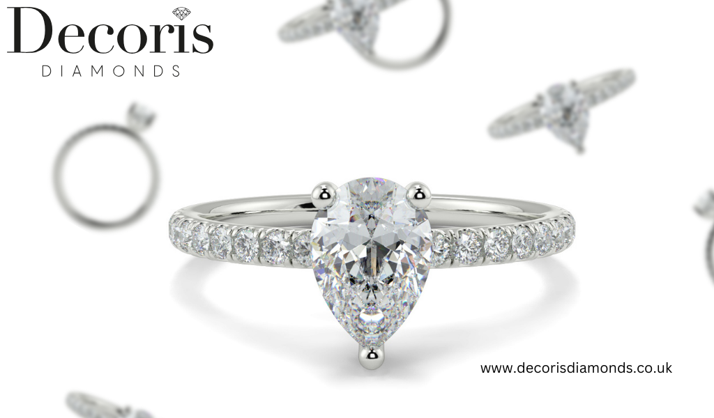 Crafting A Unique Pear Diamond Engagement Ring To Make It Truly Yours