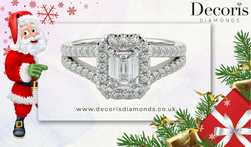 Shine Brighter Together- Embracing Halo Diamond Rings