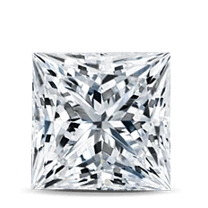 0.29 Carat I SI1 Princess Diamond