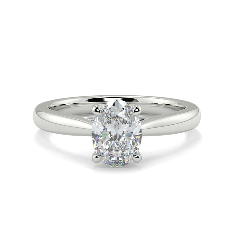 Oval Engagement Ring