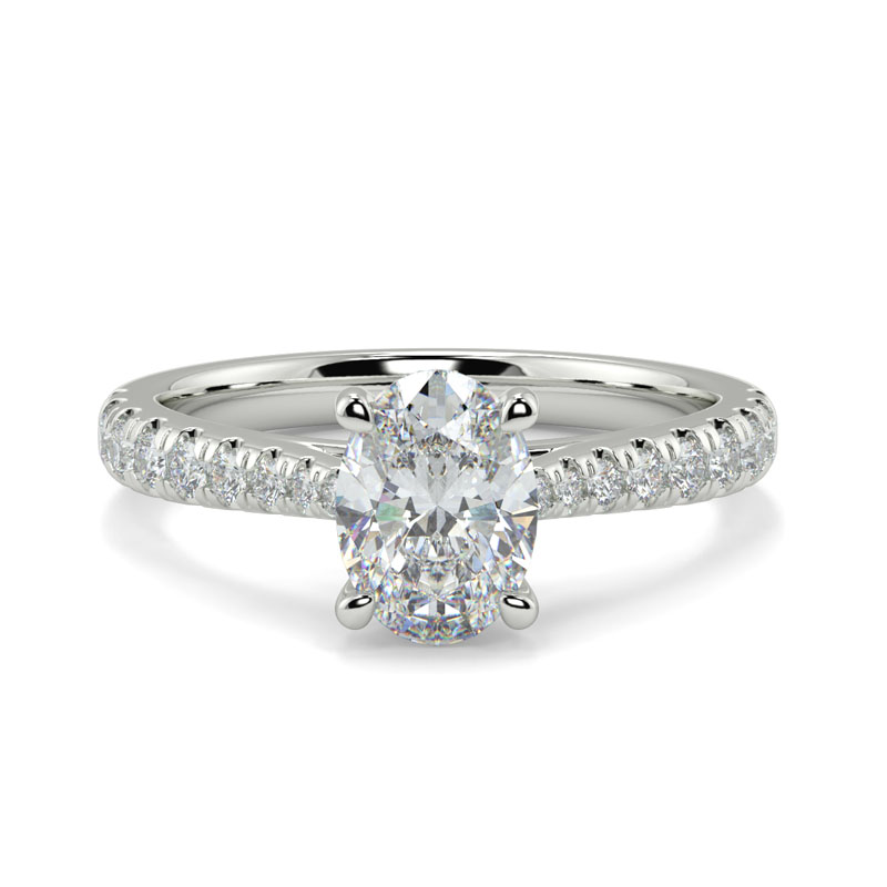 Oval Engagement Ring